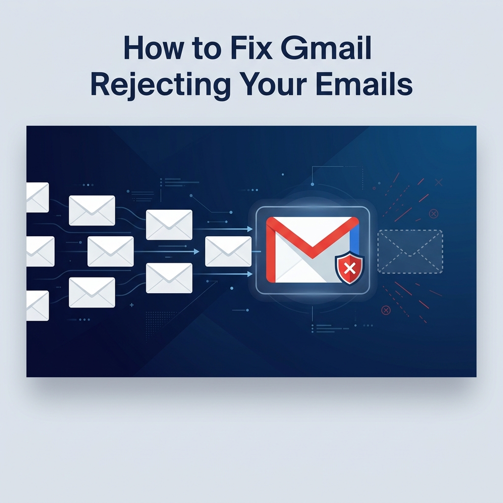 How to Fix Gmail Rejecting Your Emails